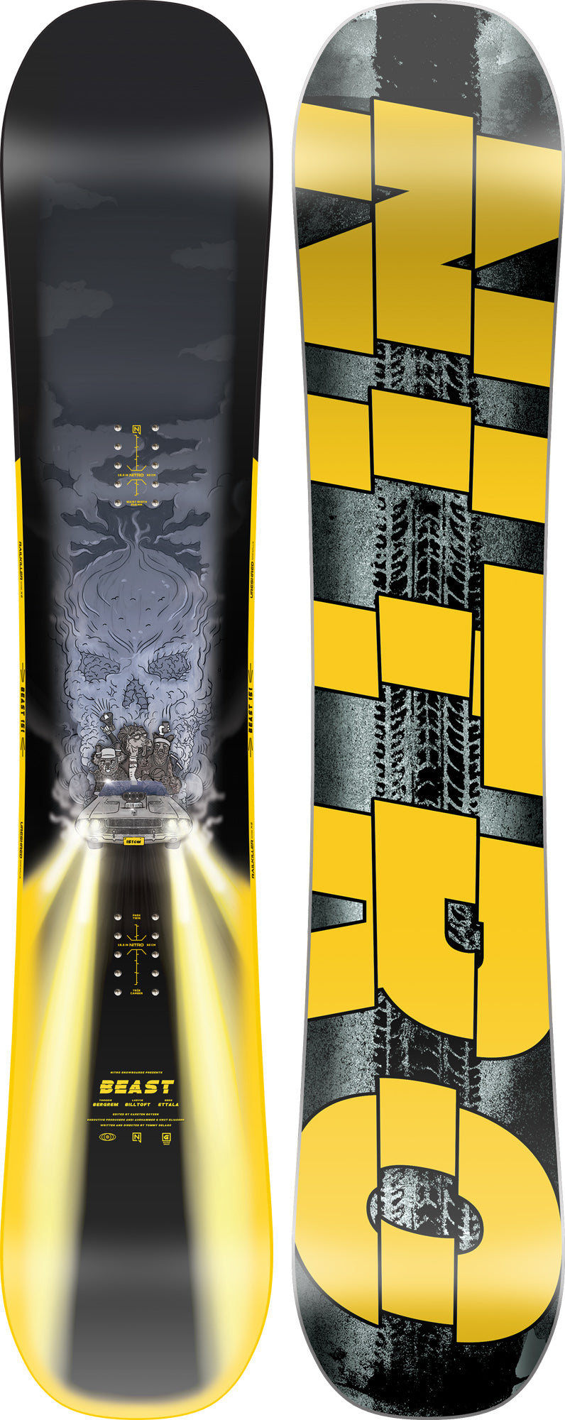 Nitro Beast Snowboard 2025 155