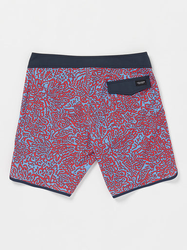 Volcom Lido Print Scallop Mod 19" Boardshorts - 88 Gear