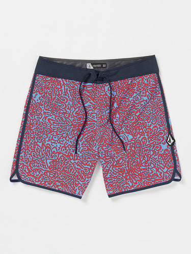 Volcom Lido Print Scallop Mod 19" Boardshorts - 88 Gear