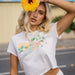 Billabong By The Sea Cropped Tee - 88 Gear