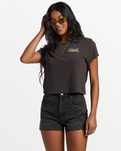 Billabong Season Of The Sun Cropped Tee - 88 Gear