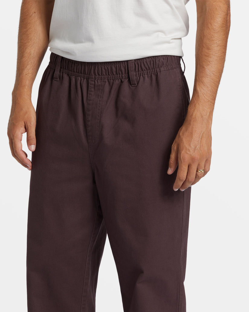 Billabong Larry Twill Elastic Waist Pants