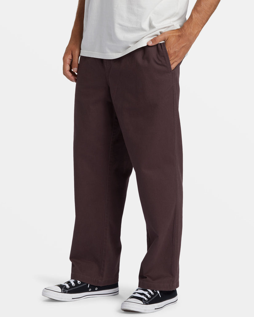 Billabong Larry Twill Elastic Waist Pants