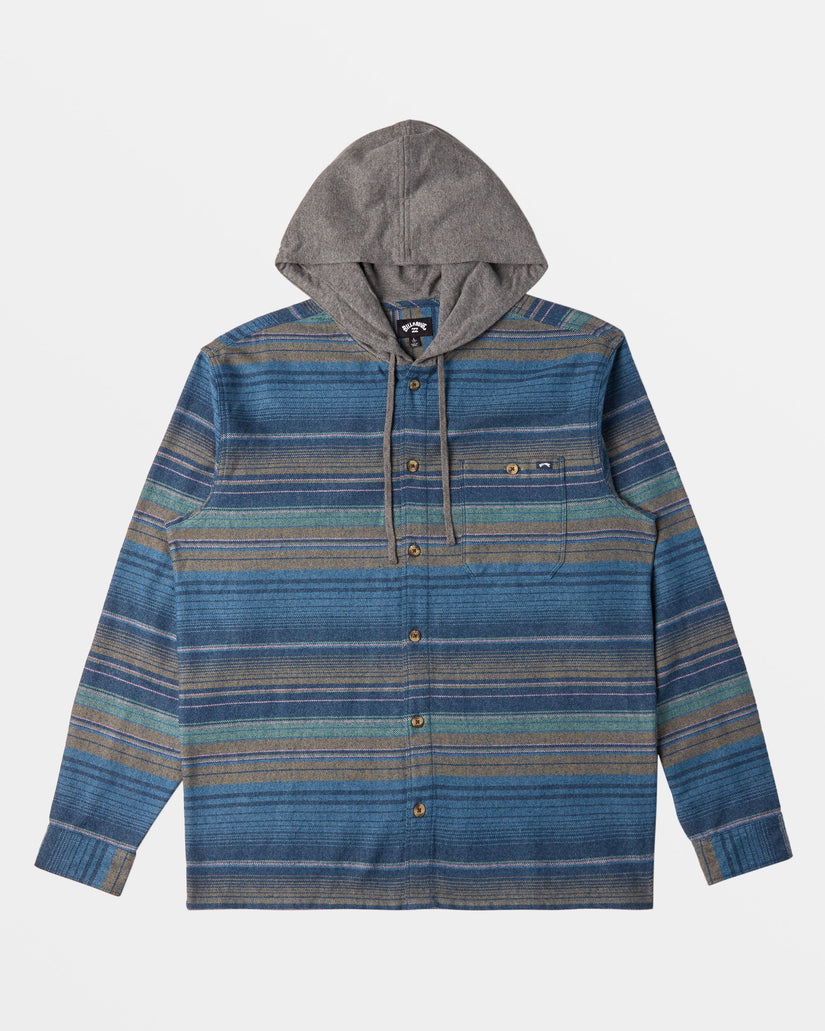 Billabong Baja Hooded Flannel Shirt