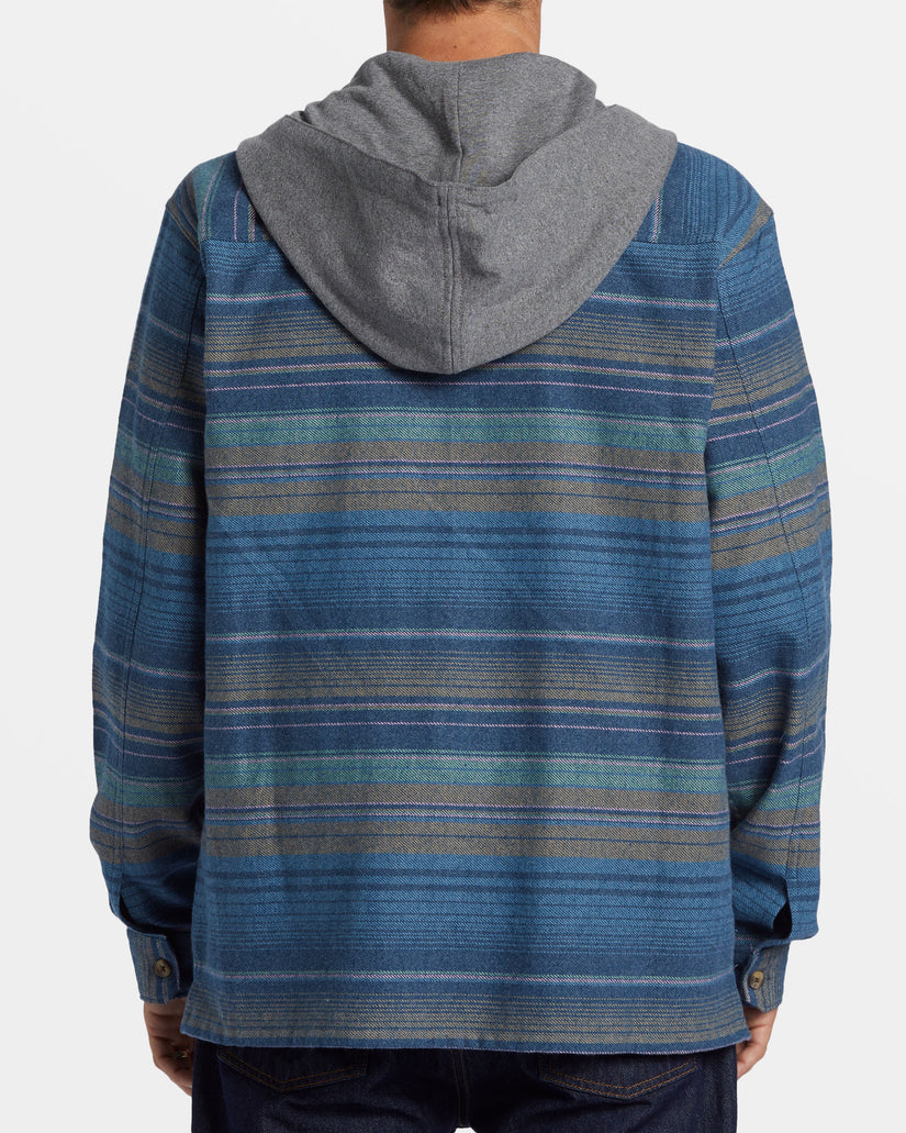 Billabong Baja Hooded Flannel Shirt