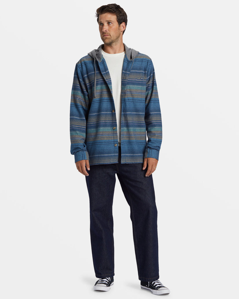 Billabong Baja Hooded Flannel Shirt