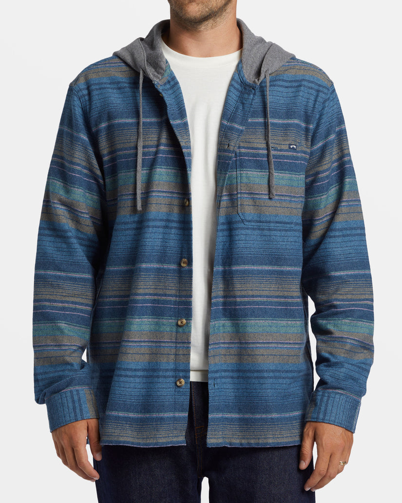 Billabong Baja Hooded Flannel Shirt