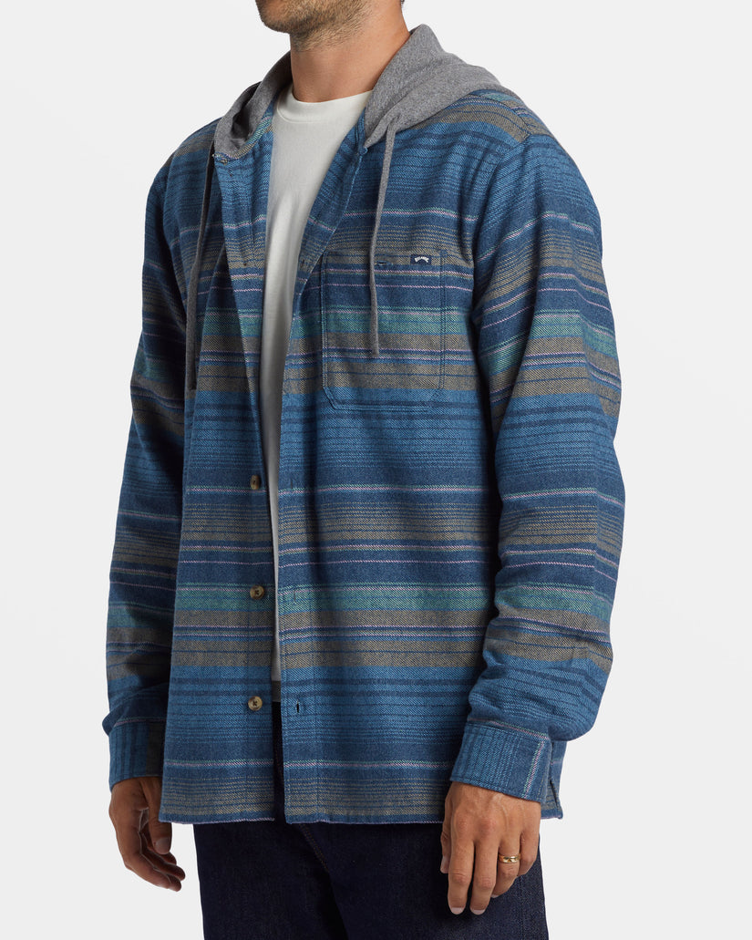 Billabong Baja Hooded Flannel Shirt