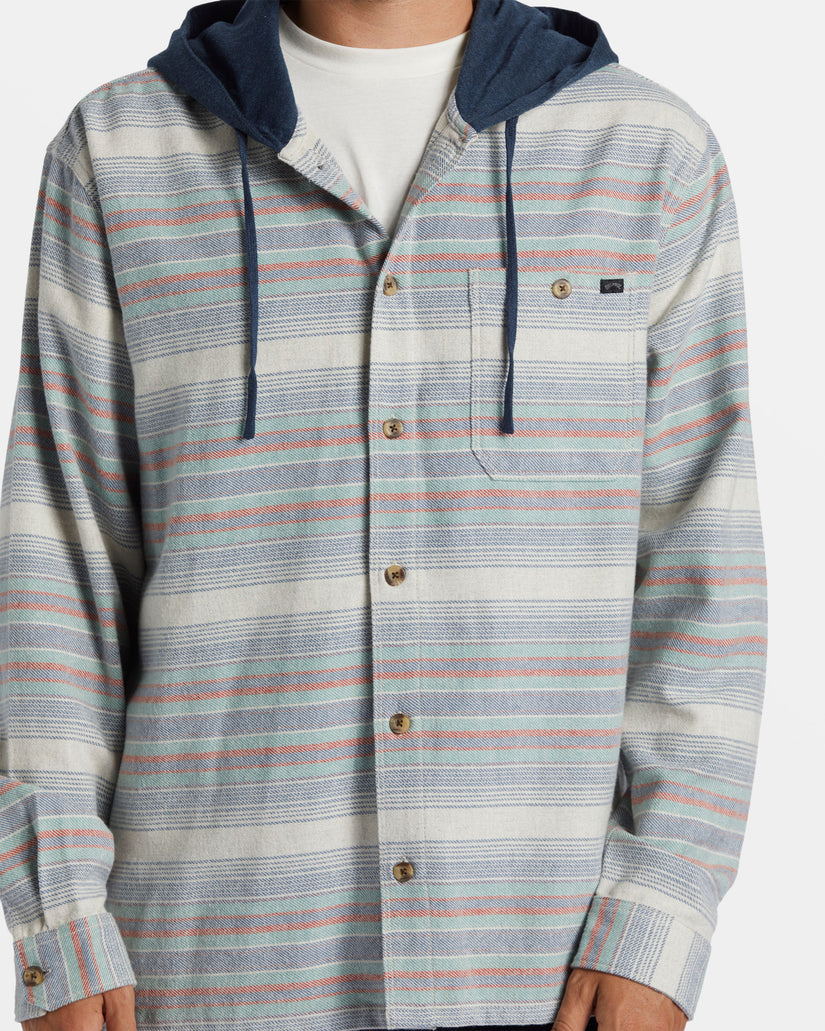 Billabong Baja Hooded Flannel Shirt