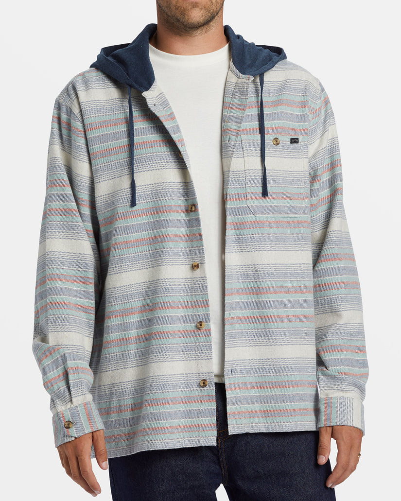 Billabong Baja Hooded Flannel Shirt