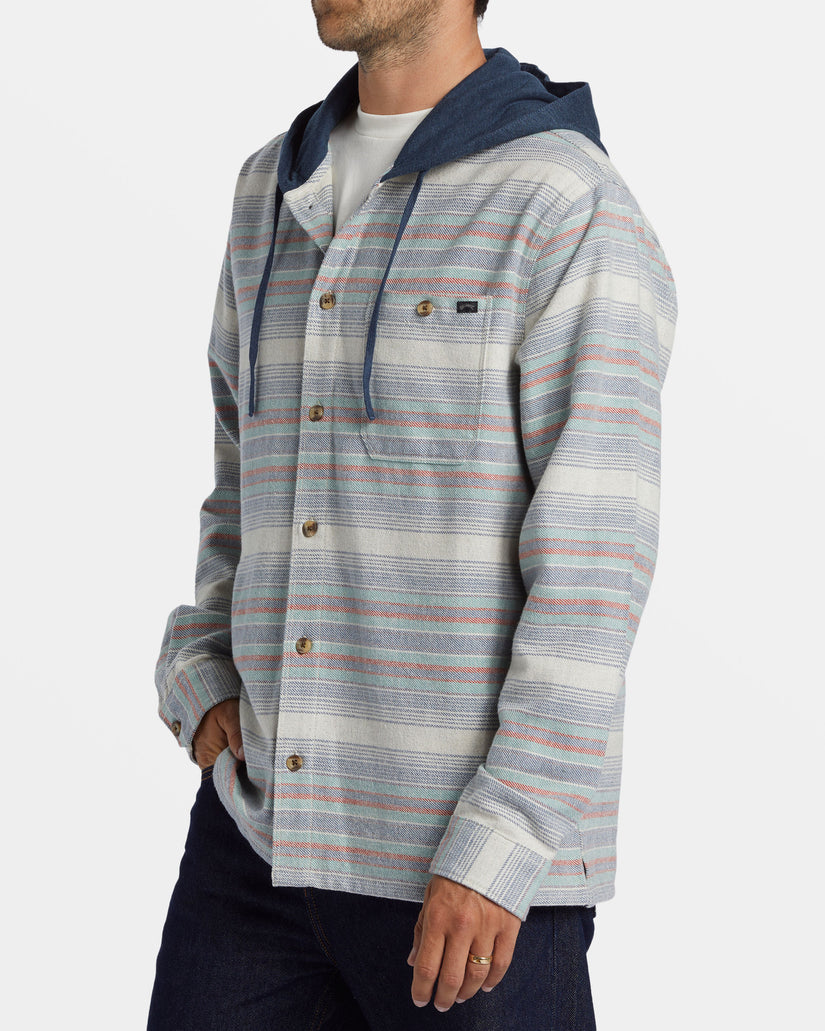 Billabong Baja Hooded Flannel Shirt