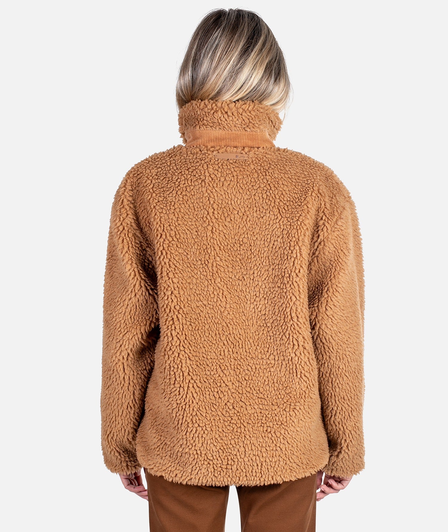 Jetty Cedar Hi Pile Fleece Jacket