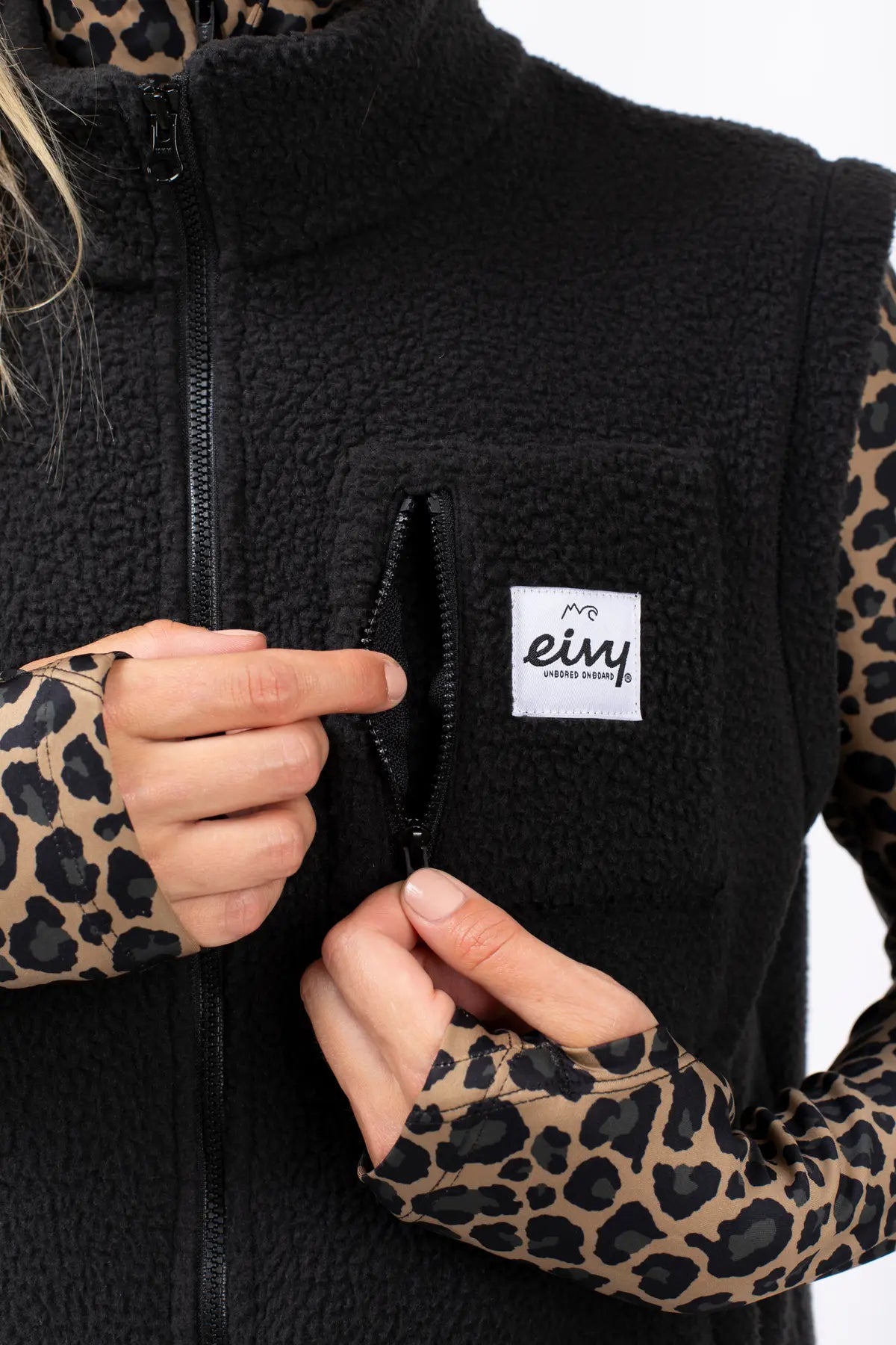 Eivy Boxy Sherpa Vest