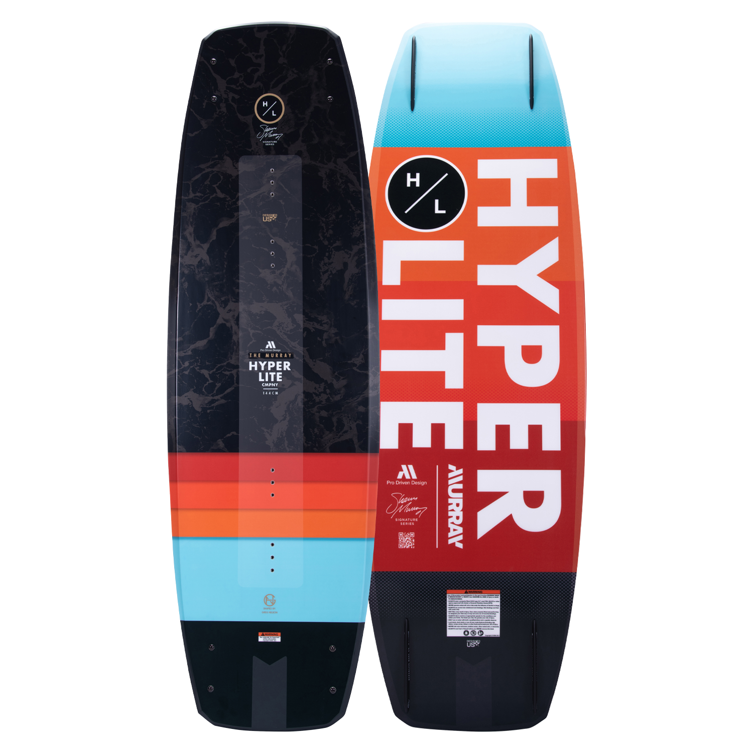 Hyperlite Murry Wakeboard with Team Bindings - 88 Gear