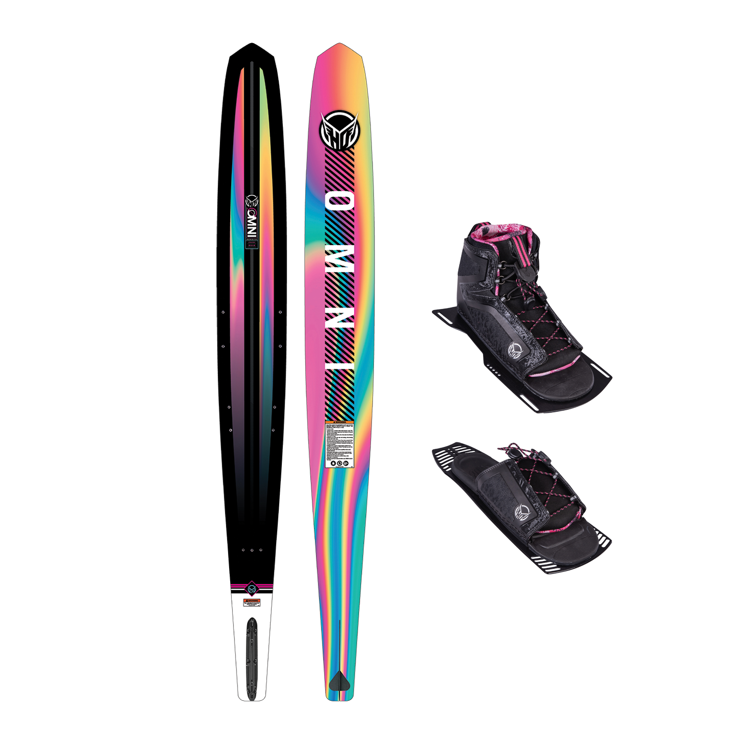 HO Women's Omni Slalom Water Ski Package