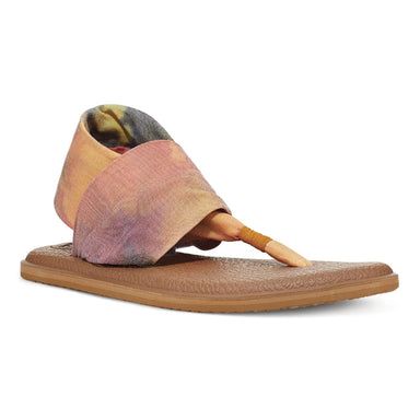 Sanuk Vazon Sustainasole Leather Strappy Adjustable Flat Sandal