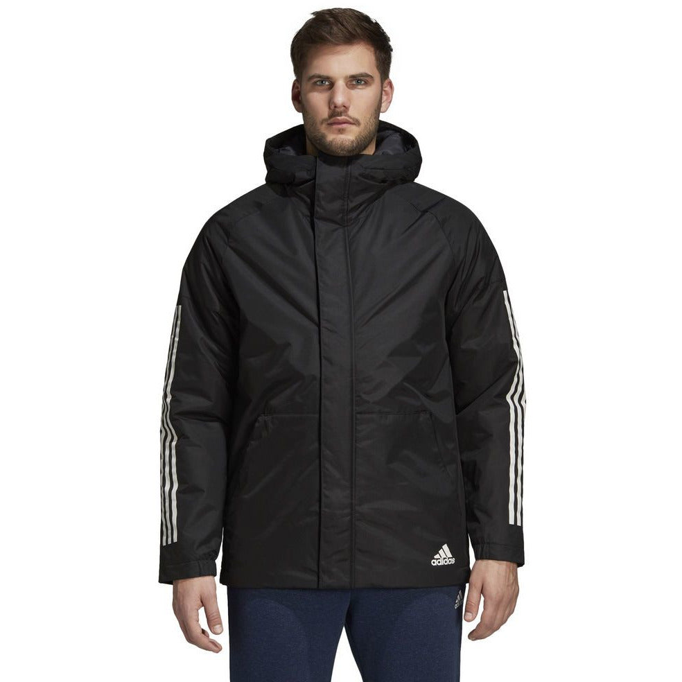 Matrix leiderschap slank Adidas Xploric 3 Stripe Jacket | Shop Sporty Winter Coats | 88 Gear