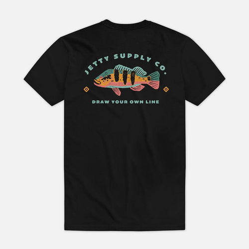 Jetty Peacock Bass Tee