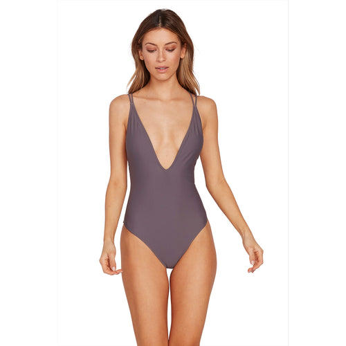 Volcom Simply Solid Women's One Piece Swim - 88 Gear