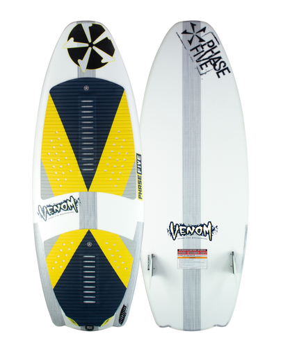 Phase Five Venom Wakesurf Board 23 - 88 Gear