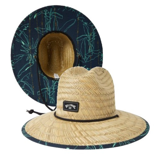 Billabong Tides Print Straw Hat u003e Summer Sun Hats– 88 Gear