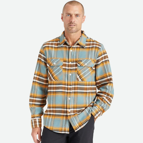 Brixton Bowery Stretch Flannel - 88 Gear